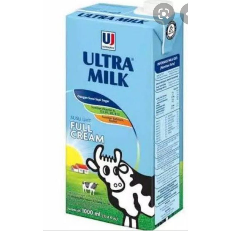 

Ultra Milk / Susu Ultra / Susu UHT Ultra 1000 ml