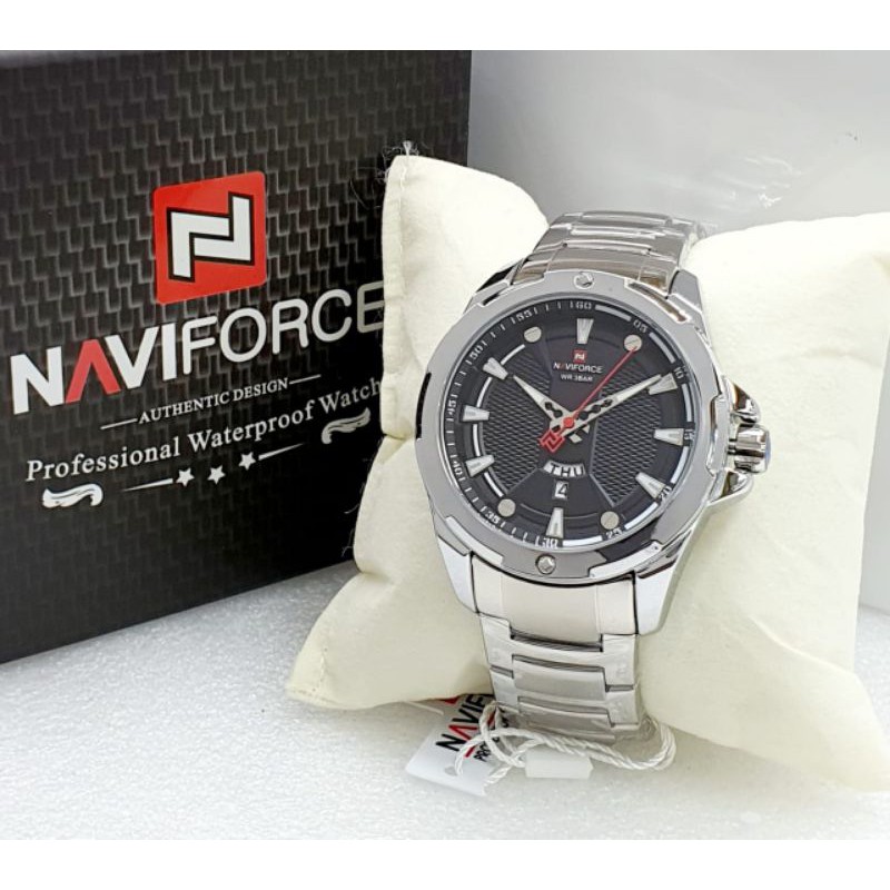 JAM TANGAN NAVIFORCE RANTAI/ JAM TANGAN PRIA NAVIFORCE ORIGINAL GARANSI 1TAHUN