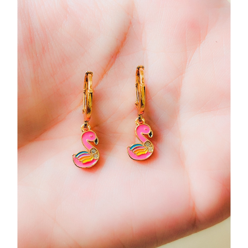 Anting Anak Terbaru / Anting Anak Xuping Model Flamingo Gold Xuping