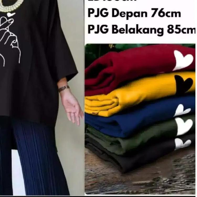 TUNIK WANITA / TUNIK WANITA JUMBO /TUNIK WANITA TERBARU 2020 KEKINIAN MOTIF SARANGHAE JUMBO