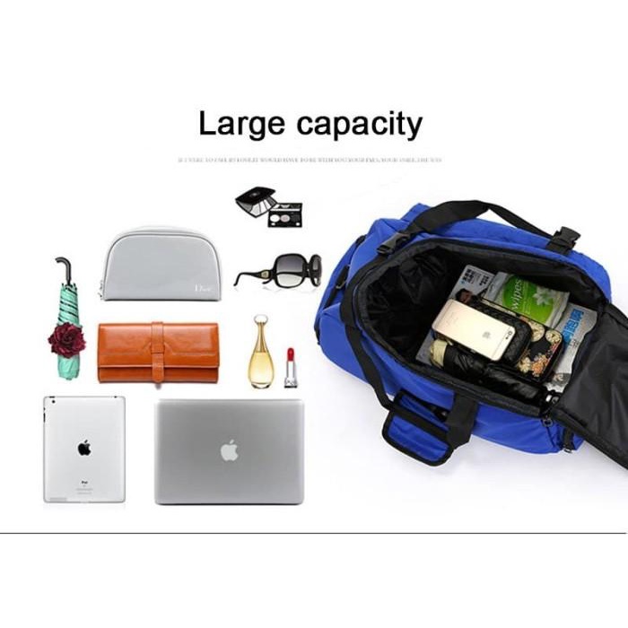 FIRST PROJECT - Duffle Gym Fitness Backpack Bag Tas Pria Model T90