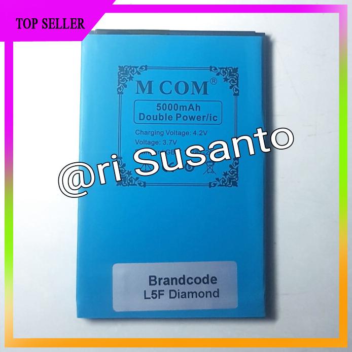 ACC HP BATERAI MCOM BRANDCODE L5F DIAMOND DOUBLE POWER 5000MAH