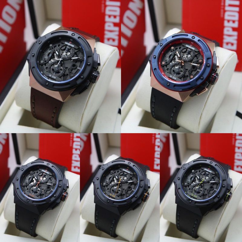 Terbaru Jam Tangan Pria EXPEDITION 6818 E6818 E6818M [100% ORIGINAL]