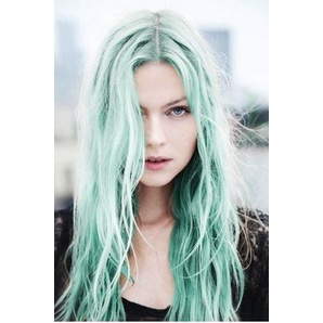 COLOR ME MINT GREEN hair color cream cat pewarna rambut