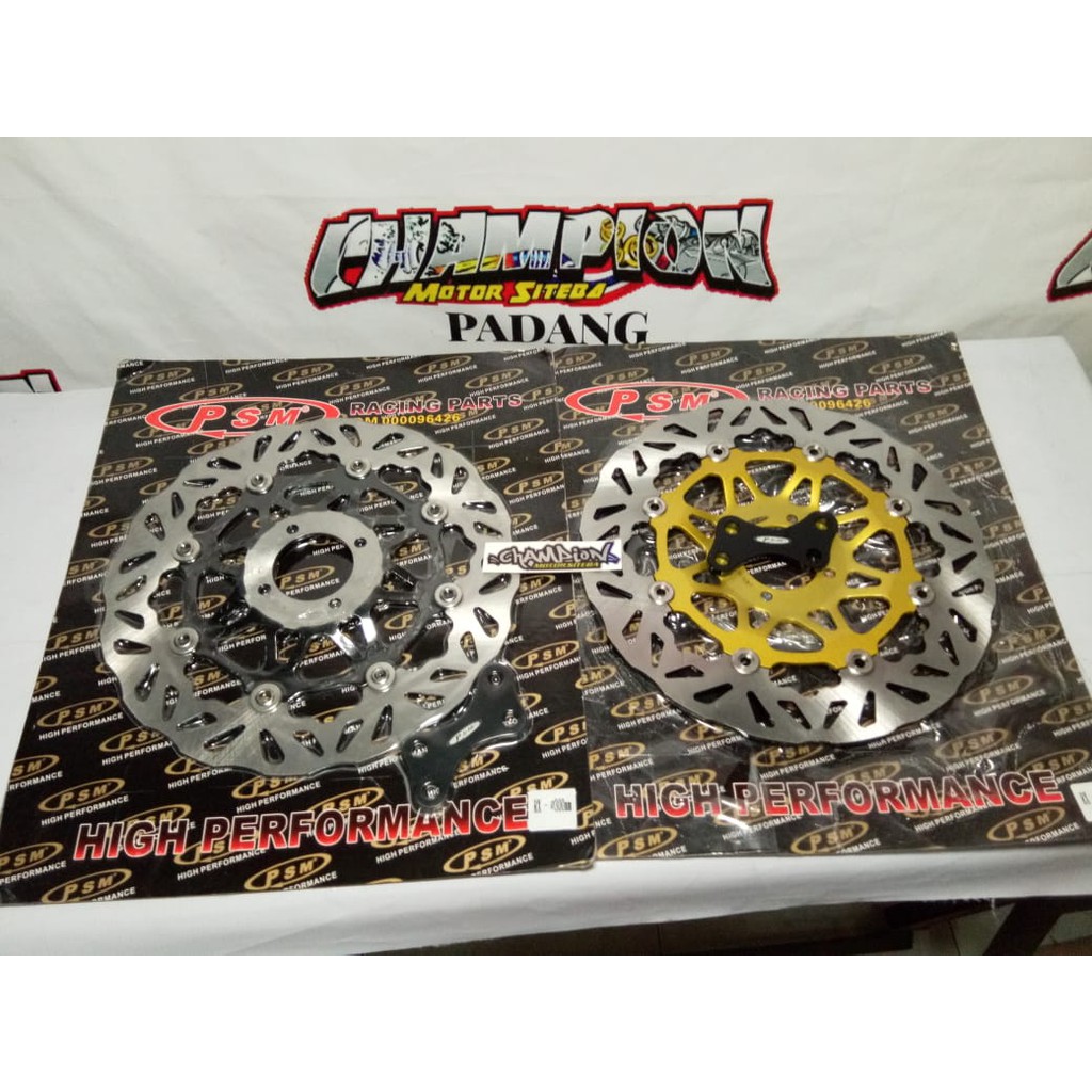 PIRING CAKRAM DISKBREAK RXK 300MM PSM RACING FLOATING KEMBANG BESI