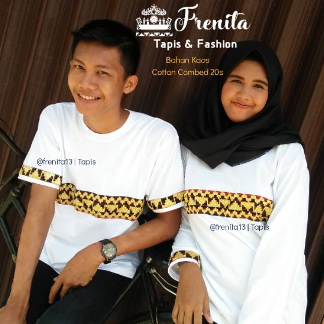 Kaos Couple Tapis Putih
