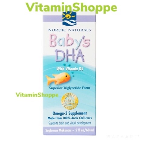 Jual Nodic Babys Dha Baby Dha 60ml Shopee Indonesia