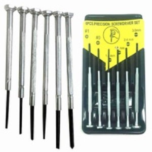 Obeng Jam Kacamata Set Isi 6 pcs / Precision Screwdriver Set