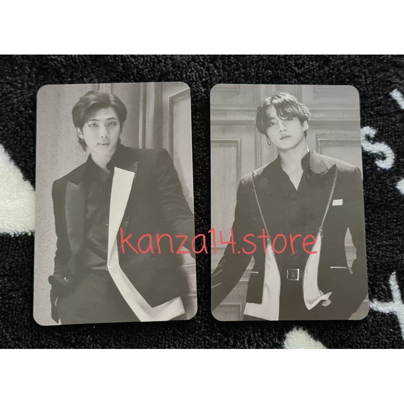 READY PHOTOCARD PC MONO JUNGKOOK & NAMJOON BTS MOTS 7 THE JOURNEY JAPAN