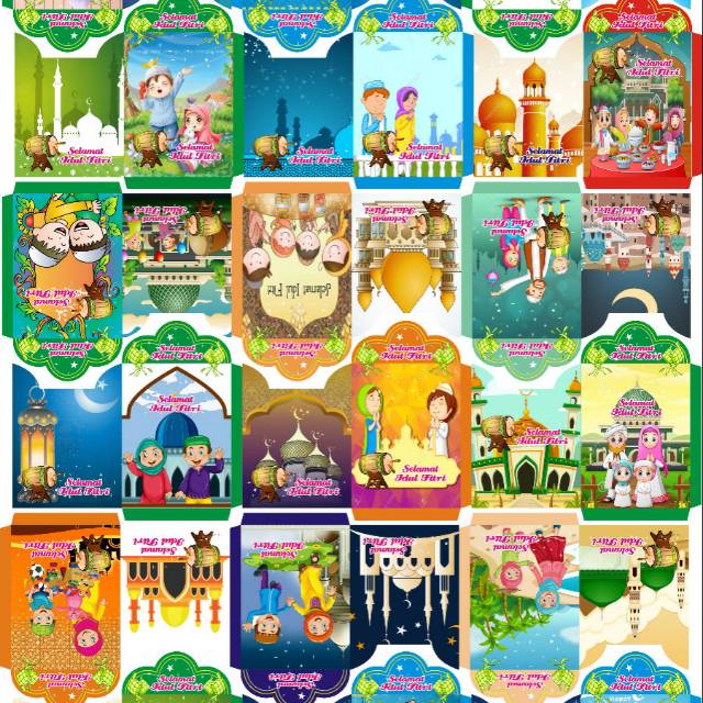 

Amplop lebaran ukuran sedang