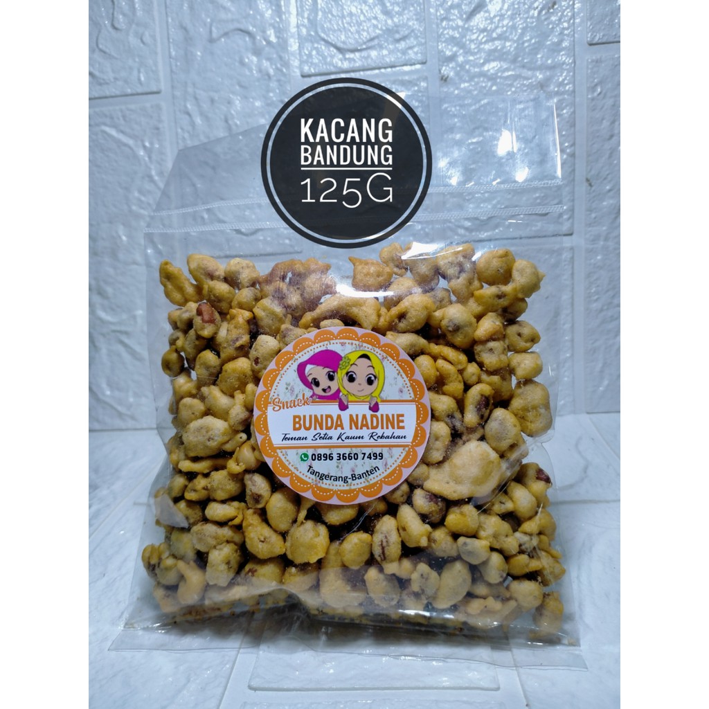 

Kacang Bandung Gurih dan Renyah 125 Gram