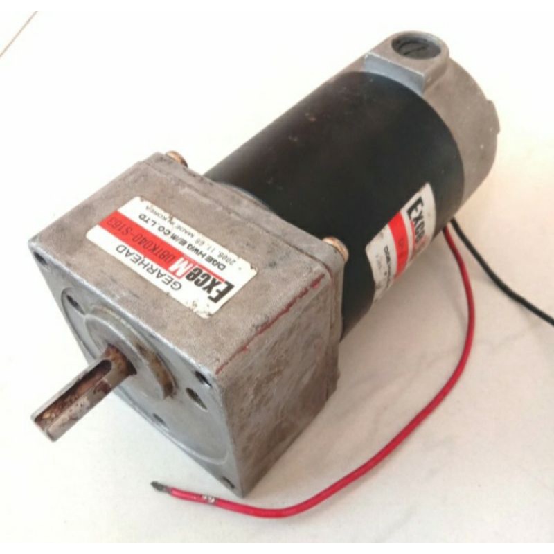 Dc Motor Gearbox 90V Dc 40W Gear Ratio 1:40 Speed Output 75Rpm