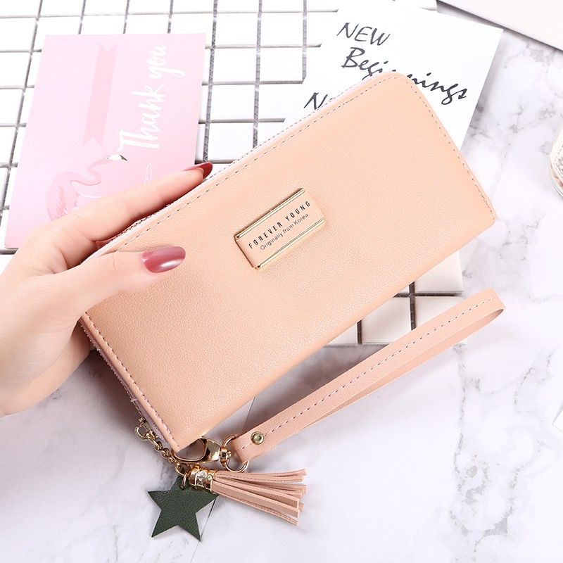 Medan Termurah KD03 Korean style Dompet  Cantik tebel import Dompet FY panjang wanita import