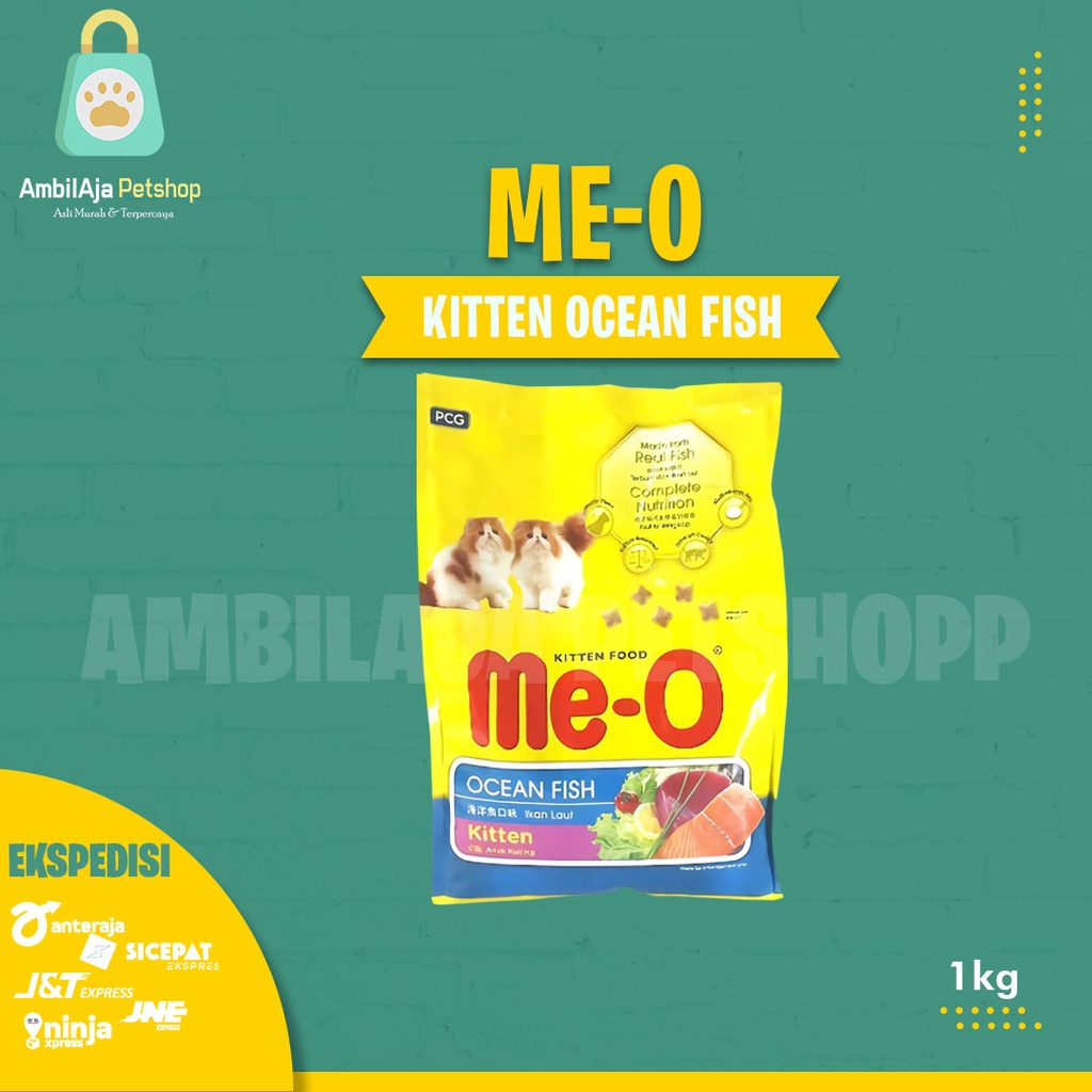 Makanan Kucing murah MEO 450gr - 1kg ALL VARIAN