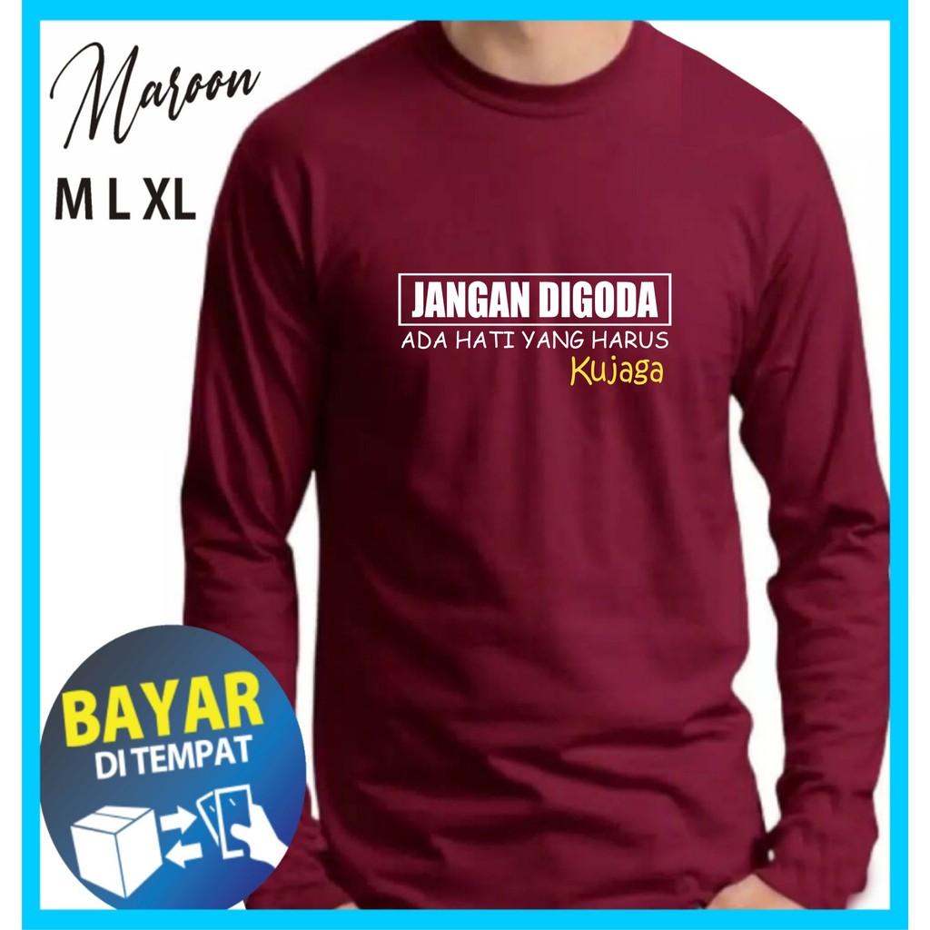 COD/KAOS JANGAN DIGODA/KAOS EKSPRESI/KAOS HITS/KAOS TULISAN/KAOS BANDUNG/KAOS MURAH/KAOS DISTRO