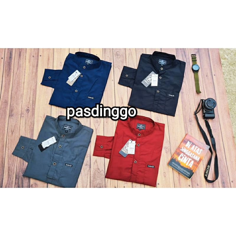 KEMEJA PRIA MENS POLOSAN LENGAN PANJANG COOLMAN PAKIAN PRIA CASUAL PAKAIAN DINAS PNS KERJA SIZE MLXL