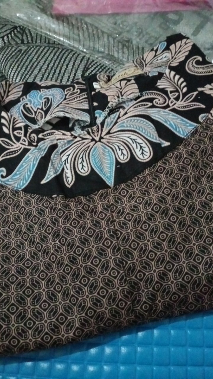 Bayar Dirumah ((cod)) || Tunik Batik Motif Seragam Batik Dianputri Baju Batik Wanita