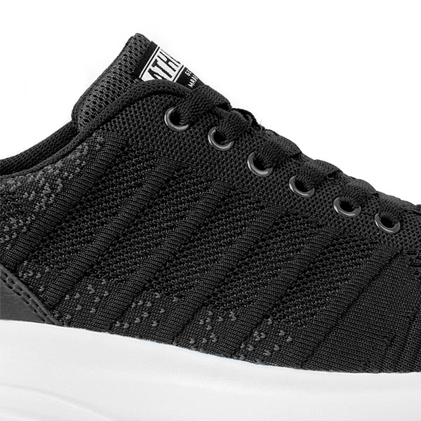 Athletica Official Shop - AT 693 Black White Shoes| Sepatu Running | Sepatu Pria | Sneakers-3