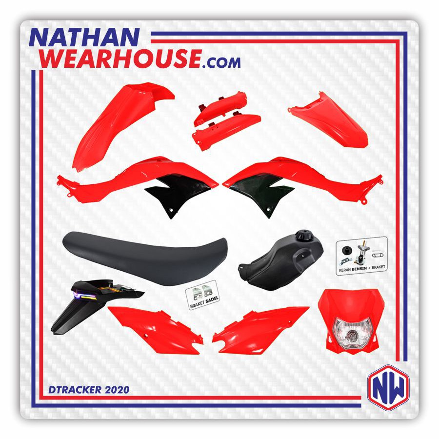 Body SET Body Trail cross Bodykit Fullset KLX 150 DTRACKER DT NEW 2020