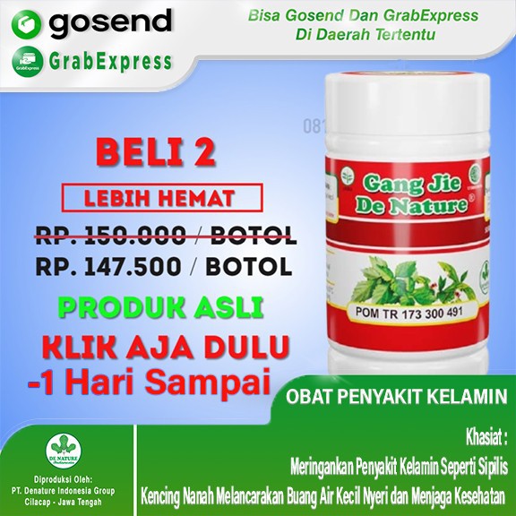 Gangjie Obat Katup Mani Bocor ISK Sperma Bocor
