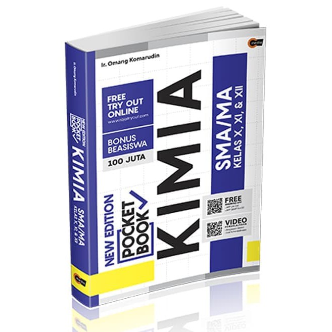 

RIDZONABOOKSTORE #NEW EDITION POCKET BOOK KIMIA SMA/MA KELAS X, XI, & XII