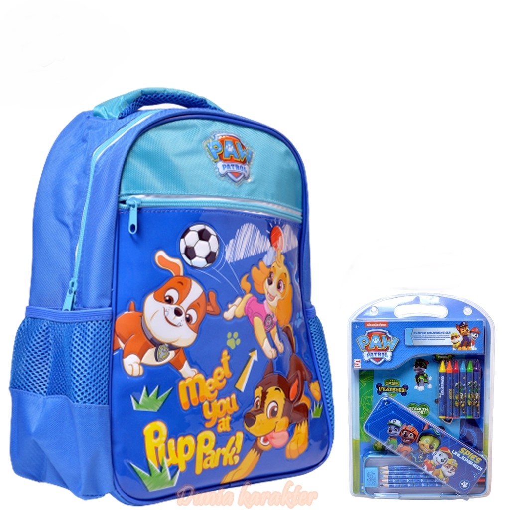 Tas Ransel Anak Sekolah Perempuan Karakter PAW Patrol Tas Ransel Anak Sekolah Perempuan Karakter PAW Patrol