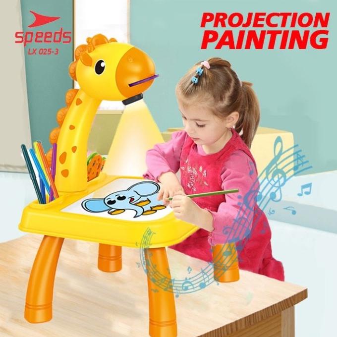 

SPEEDS Meja Gambar Anak Proyektor Meja Belajar Proyektor Anak 025-3