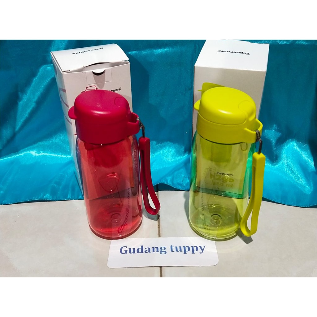 h2go 500 ml botol minum tupperware
