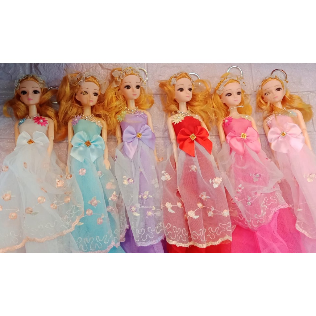 30 cm  Cute Barbie Doll Children's Gift Set Party Dress Clothes Pretend Toys