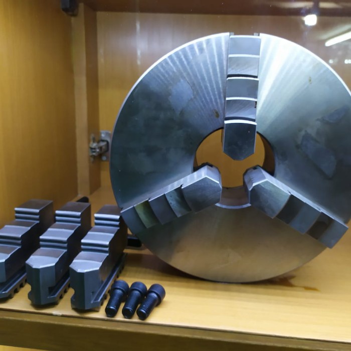 {elecstore} Claw Bubut 10 3 jaw / Chuck Bubut 10 inch Berkualitas