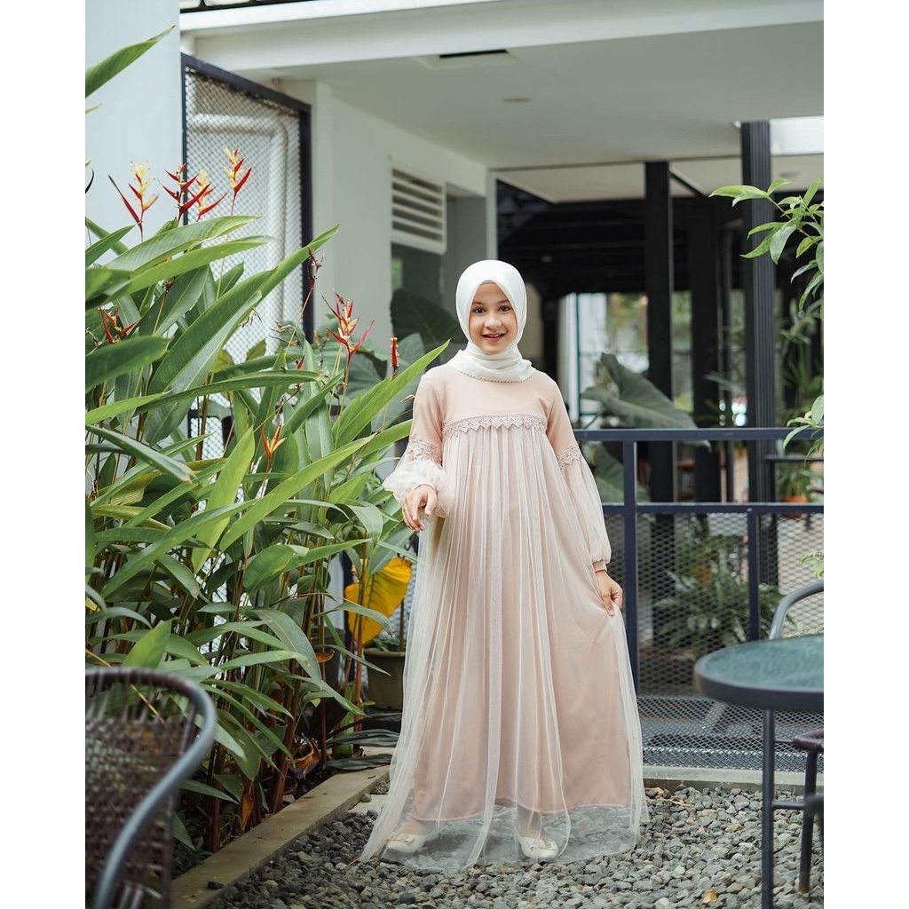 BAJU ANAK PEREMPUAN - ISABEL DRESS KIDS - DRESS ANAK - BAJU ANAK DRESS