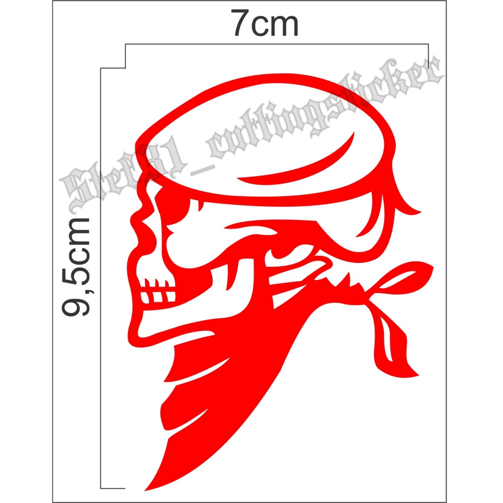 

Stiker cutting gambar tengkorak, sticker tengkorak
