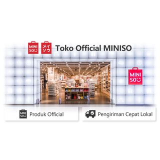  MINISO  Alat  Dapur  Sendok Sup Panjang Stainless Steel untuk 