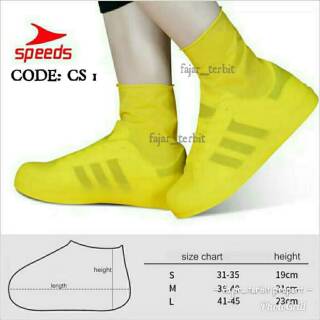 Sarung sepatu anti air elastis mantel sepatu anti air