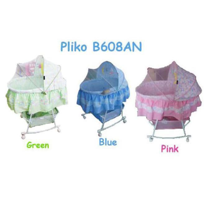 Termurah Pliko Bassinet Oval 608 Box Bayi - Ayunan Bayi