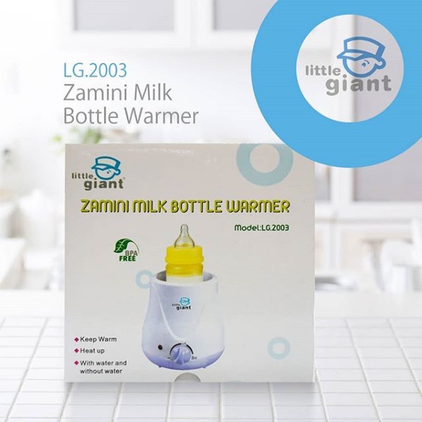 Little Giant Zamini Milk Bottle Warmer | Pemanas Susu Bayi | Penghangat Botol