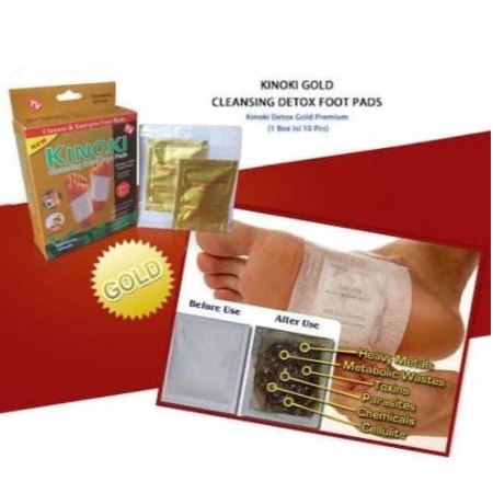 Kinoki Gold Ginger + Salt Koyo Kaki Herbal