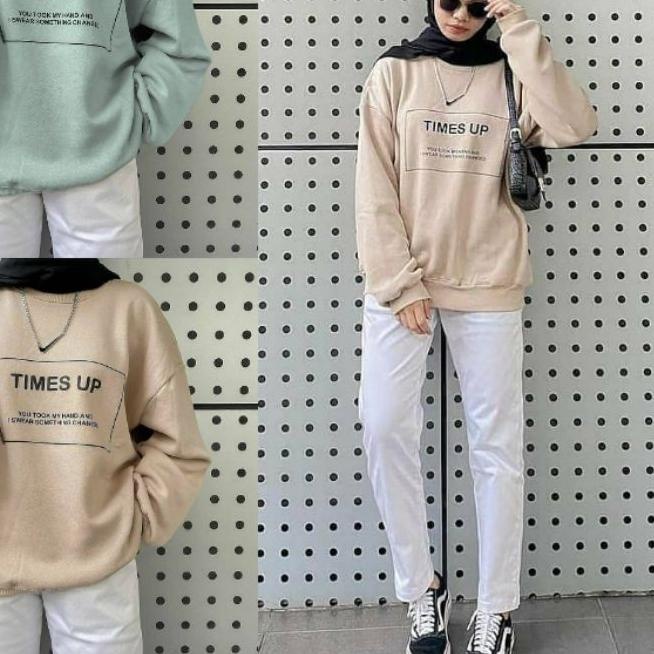 ♬ OVERSIZE TIMES UP SWEATER | SWEATER TIMES UP ✯