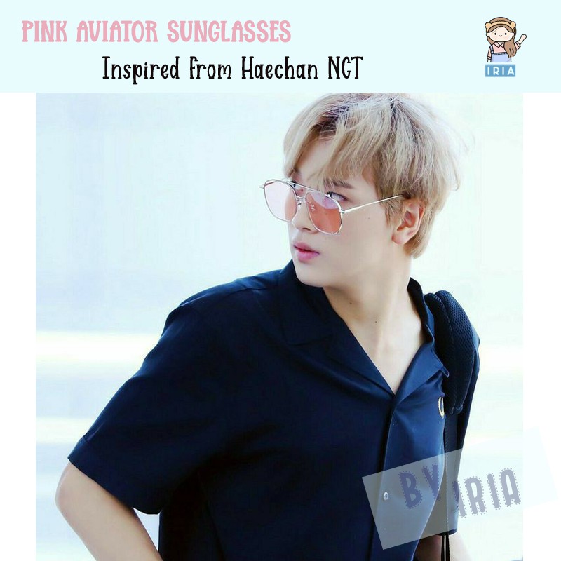 Kacamata Gaya Korea / Korean Sunglasses - Kpop Idol Fashion - Haechan NCT