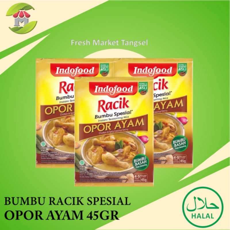 

Indofood Racik Bumbu Spesial Opor Ayam 45gr