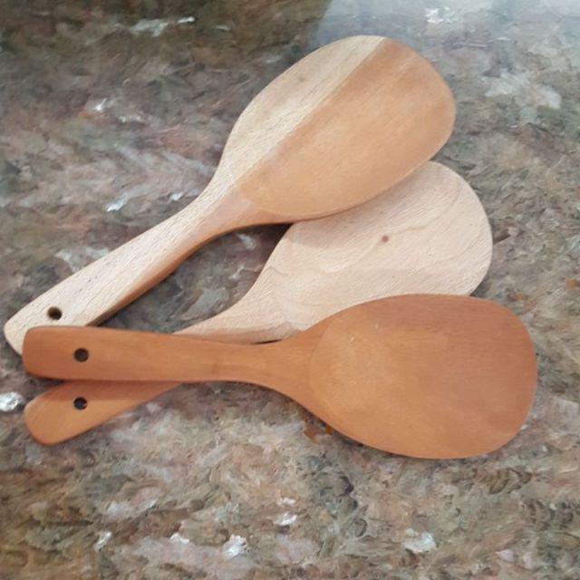 Centong Nasi Kayu Jumbo 32cm