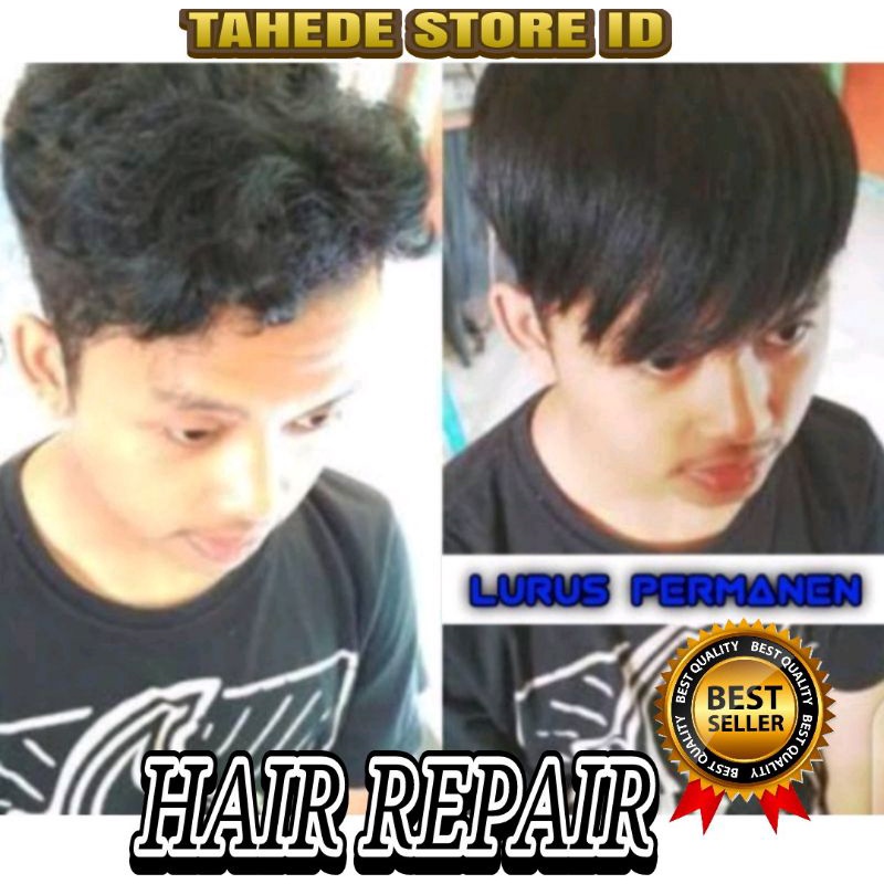 Pelurus Rambut 100% Permanen Original Hair Repair Tanpa Catok