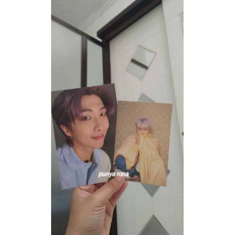 OFFICIAL PC NAMJOON/RM MOTS7 THE JOURNEY FC (bundle with postcard mots persona)