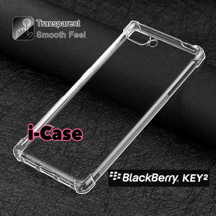 BlackBerry Key2 Case Clear - casing cover BB key 2 two