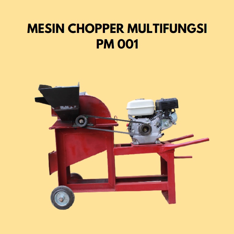 Mesin Chopper Multifungsi Mesin Pemotong Rumput Pakan Ternak