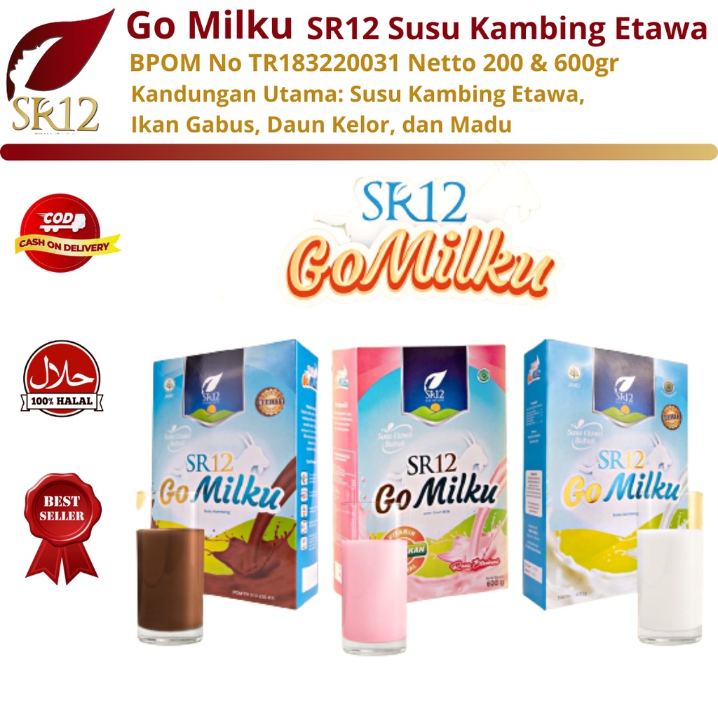 

Susu Penggemuk Penambah Berat Badan Nafsu Makan Anak Dewasa BPOM Susu Kambing Etawa Bubuk Go Milku SR12 Goat Milk Platinum Susu Herbal Kesehatan Tulang Dan Sendi Kalsium Osteoporosis Orang Tua