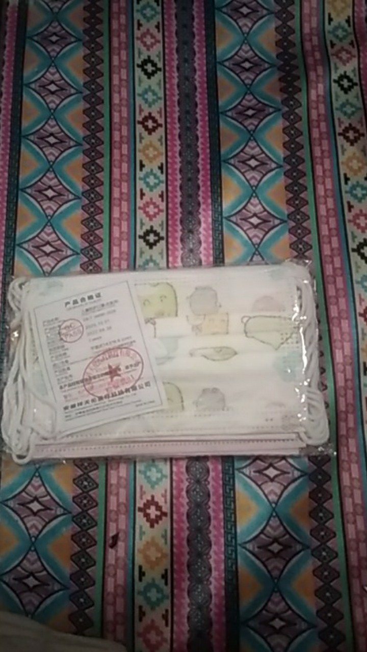 Masker Anak 3 Ply Karakter Kartun Lucu