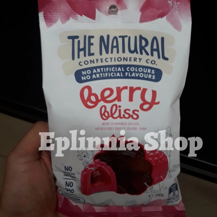 

The Natural Jelly Berry Bliss 200 gr - Permen Lunak Rasa Berry