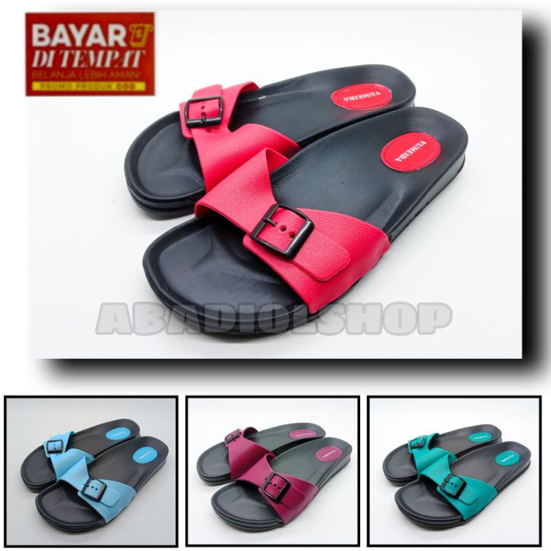 SANDAL SELOP YUMAIDA BAN 1 WANITA TERLARIS / SANDAL SLIP ON WANITA / SANDAL TRENDY WANITA / SANDAL KEKINIAN / SANDAL CASUAL WANITA / SANDAL KOKOP / SANDAL CANTIK / SANDAL RUMAH / SANDAL WANITA / SANDAL FLIP FLOP / SANDAL WANITA SANTAI / SANDAL DEWASA