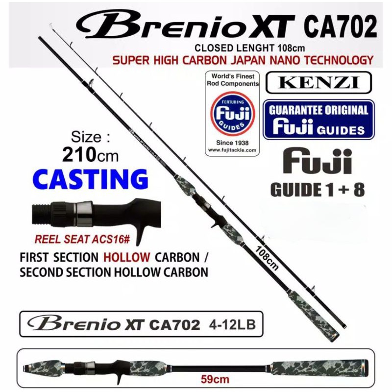 Joran BC Kenzi BRENIO XT 210 cm 4lb-12lb